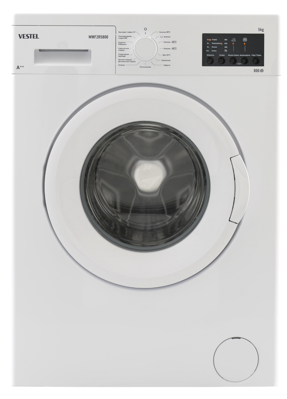 Замена блока управления Vestel WMF2R5800